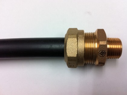 ＰＰと継手接続後